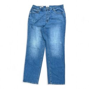 Universal thread high rise 90s straight denim Jean pants plus size